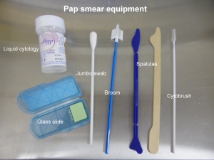 Pap smear equipment